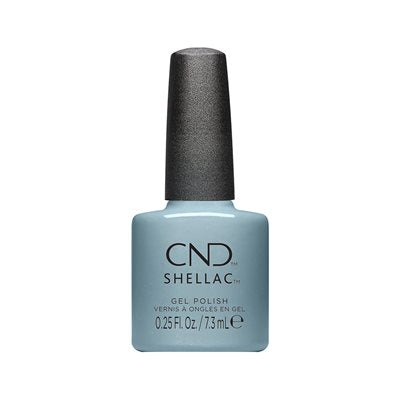 CND SHELLAC VERNIS GEL TEAL TEXTILE 7.3 ML #449 (UPCYCLE CHIC)