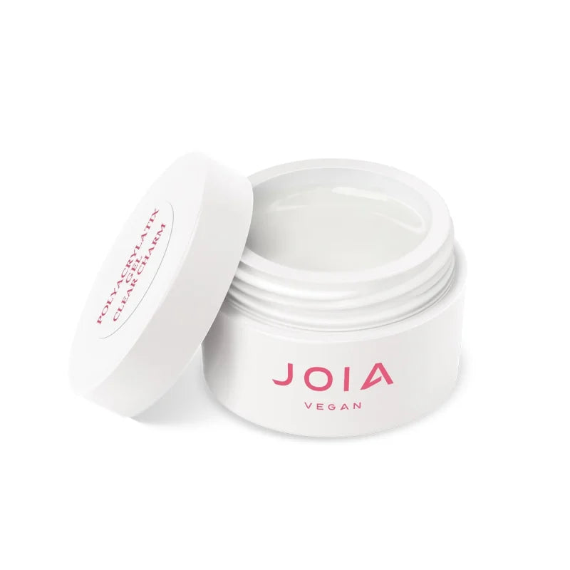 GEL POLYACRYLATIX VEGAN JOIA, CLEAR CHARM, 15ML