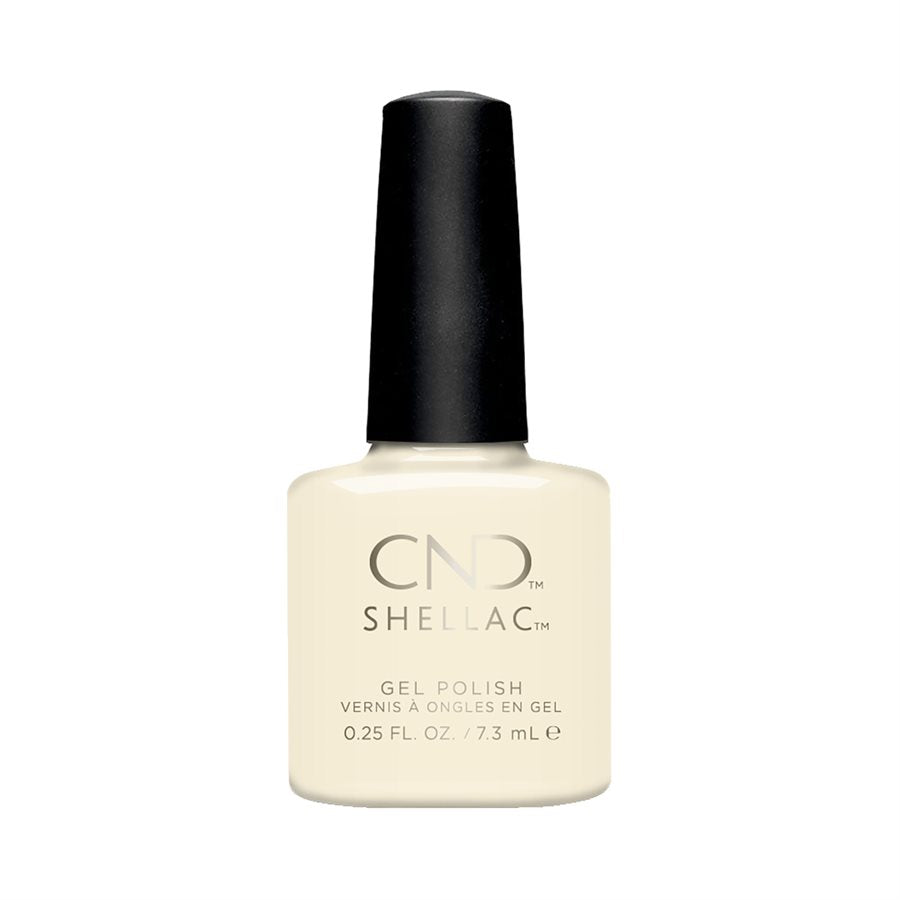 CND SHELLAC VERNIS UV WHITE BUTTON DOWN 7.3ML #392 (PARTY READY)