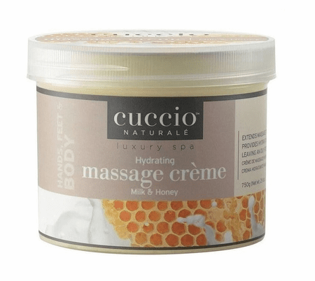 CUCCIO MASSAGE CRÈME LAIT ET MIEL 26OZ