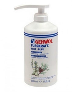 GEHWOL FUSSKRAFT BLEUE 500ML AVEC POMPE